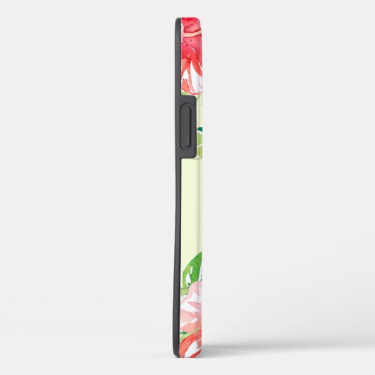 Coques Case-Mate iPhone Aquarelle tropicale fleurs florales (Verso / Droite)