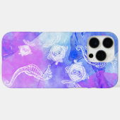 Coques Case-Mate iPhone Aquarelle tropicale Hippocampes Poissons Vie marin (Verso (horizontal))