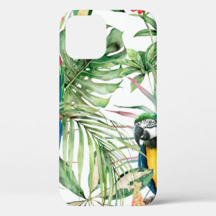 Case-Mate iPhone Case Aquarelle tropicale sans coutures motif avec perro