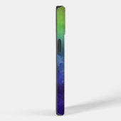 Coques Case-Mate iPhone Aquarelle Turquoise Purple Green Personnalisable (Verso / Droite)