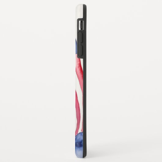 Coques Case-Mate iPhone Aquarelle US (Dos/Gauche)