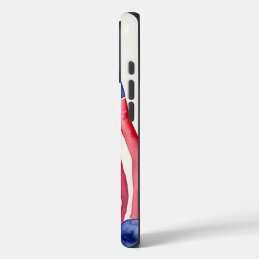 Coques Case-Mate iPhone Aquarelle US (Verso / Gauche)