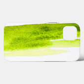 Coques Case-Mate iPhone Aquarelle vert citron vert (Verso (horizontal))