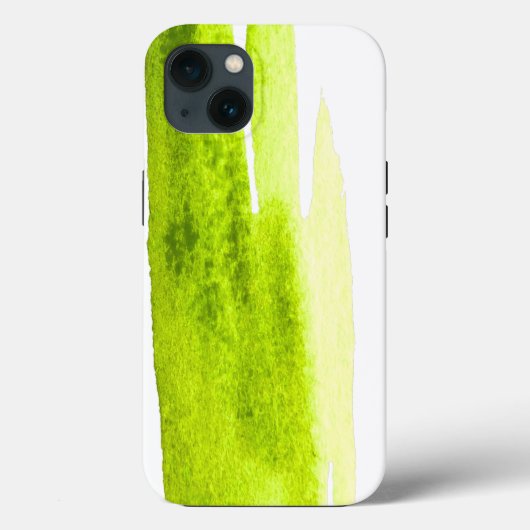 Coques Case-Mate iPhone Aquarelle vert citron vert (Verso)