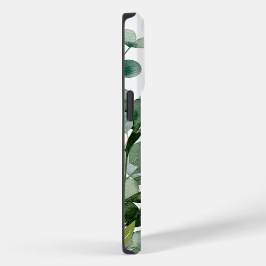 Coques Case-Mate iPhone Aquarelle Vert feuillage Vert Feuille (Verso / Droite)