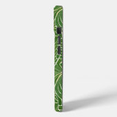 Coques Case-Mate iPhone Aquarelle verte Feuille  Motif (Verso / Gauche)