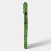 Coques Case-Mate iPhone Aquarelle verte Feuille  Motif (Verso / Gauche)