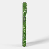 Coques Case-Mate iPhone Aquarelle verte Feuille  Motif (Verso / Droite)