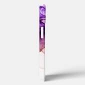 Coques Case-Mate iPhone Aquarelle violet Parties scintillant iPhone / coqu (Verso / Droite)