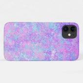 Coques Case-Mate iPhone Aquarelle violette abstraite (Dos (Horizontal))
