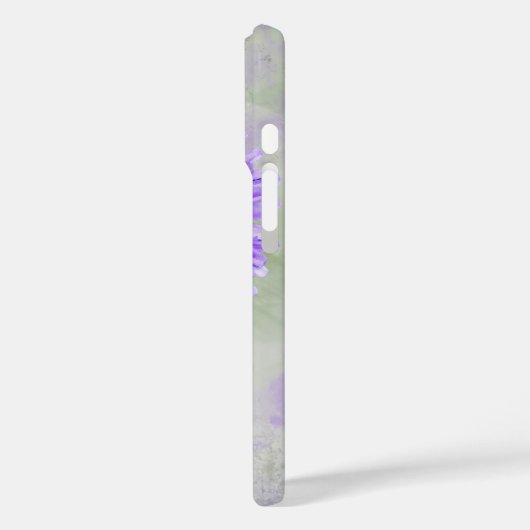Coques Case-Mate iPhone Aquarelle violette Dahlia (Verso / Gauche)