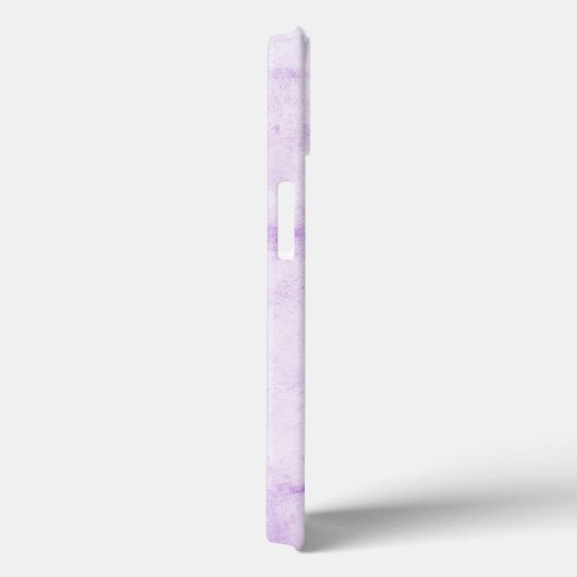 Coques Case-Mate iPhone Aquarelle violette élégant (Verso / Droite)