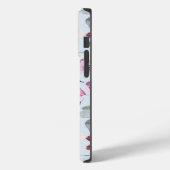 Coques Case-Mate iPhone Aquarelle violette Florale (Verso / Gauche)