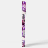 Coques Case-Mate iPhone Aquarelle violette orchidée (Verso / Droite)