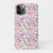 Coques Case-Mate iPhone Aquarelle Whimsical rose (Dos)