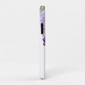 Coques Case-Mate iPhone Aquarelle Wisteria Nom personnalisé Monogramme (Dos/Droite)