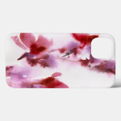 Coques Case-Mate iPhone aquarelles florales Abstraites 3 (Verso (horizontal))