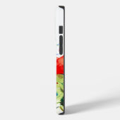 Coques Case-Mate iPhone Aquarelles modernes Red Poppy's & Spring Flowers (Verso / Gauche)