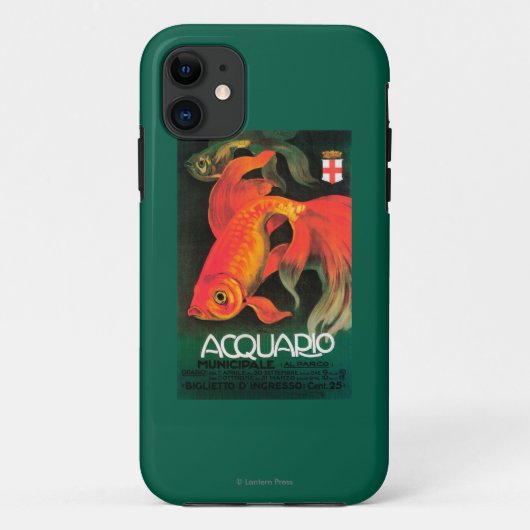 Coques Case-Mate iPhone Aquarium et affiche promotionnelle de parc (Dos)