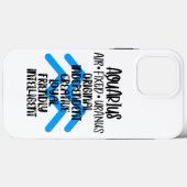 Coques Case-Mate iPhone Aquarius  (Verso (horizontal))