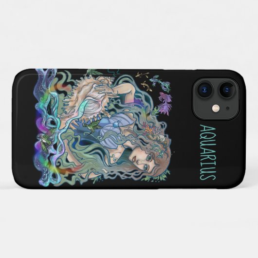 Coques Case-Mate iPhone Aquarius~ (Dos (Horizontal))