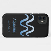 Coques Case-Mate iPhone Aquarius (Dos (Horizontal))