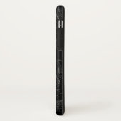 Coques Case-Mate iPhone Aquarius Constellation Hevelius 1690 sur Noir (Dos/Gauche)