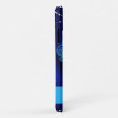 Coques Case-Mate iPhone Aquarius en bleu foncé Coque-coque iphone mat (Dos/Droite)