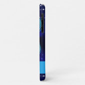Coques Case-Mate iPhone Aquarius en bleu foncé Coque-coque iphone mat (Dos/Gauche)