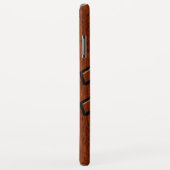 Coques Case-Mate iPhone Aquarius Zodiac Sign Brown Mahogany Style (Dos/Droite)