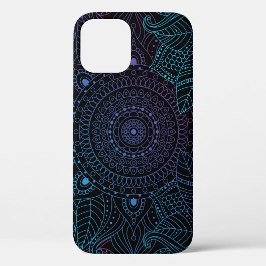 Coques Case-Mate iPhone Arabesque Bliss : Magie Mandala orientale (Verso)