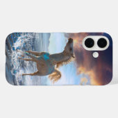 Coques Case-Mate iPhone Arabian Horse "Cheval de l'île Stellar" (Verso (horizontal))