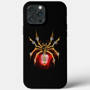 Case-Mate iPhone Case Araignée en vapeur noire