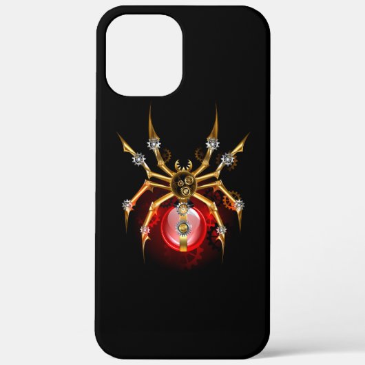 Coques Case-Mate iPhone Araignée en vapeur noire (Verso)