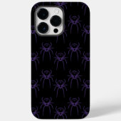 Coques Case-Mate iPhone Araignée en violet et noir (Verso)