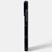 Coques Case-Mate iPhone Araignée en violet et noir (Verso / Gauche)