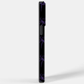 Coques Case-Mate iPhone Araignée en violet et noir (Verso / Droite)