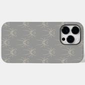 Coques Case-Mate iPhone Araignée - Gris fantôme et Blanc osseux (Verso (horizontal))