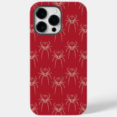 Coques Case-Mate iPhone Araignée - Rouge de sang et Blanc d'os (Verso)