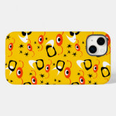 Coques Case-Mate iPhone Araignées atomiques rétro (Verso (horizontal))