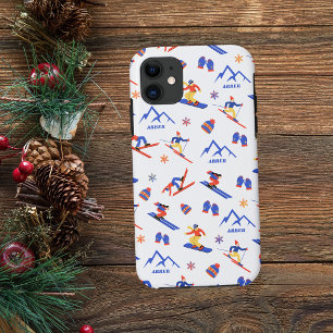 Case-Mate iPhone Case Arber Bavaria Allemagne Ski Snowboard Motif