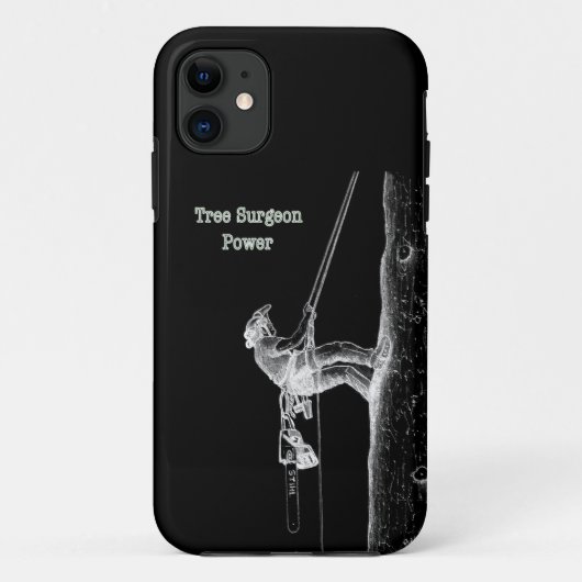 Coques Case-Mate iPhone Arboriste de l'Arbre à l'oeuvre présent Chainsaw C (Dos)