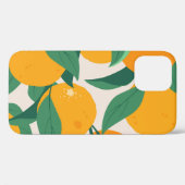Coques Case-Mate iPhone Arbre à agrumes : Main d'été tirée (Verso (horizontal))