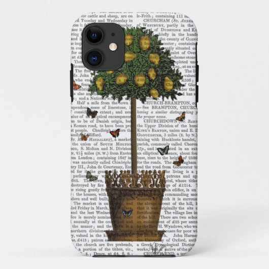 Coques Case-Mate iPhone Arbre à citron (Dos)