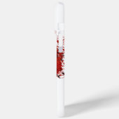 Coques Case-Mate iPhone Arbre à feuilles de coeur rouge (Verso / Gauche)