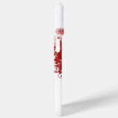 Coques Case-Mate iPhone Arbre à feuilles de coeur rouge (Verso / Droite)