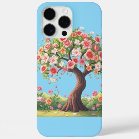 Coques Case-Mate iPhone Arbre à fleurs (Verso)