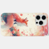 Coques Case-Mate iPhone Arbre à fleurs Cerisier Red Fox (Verso (horizontal))