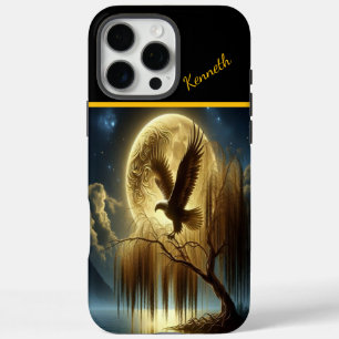 Coques iPhone 16 Pro Max Arbre à saule doré et aigle