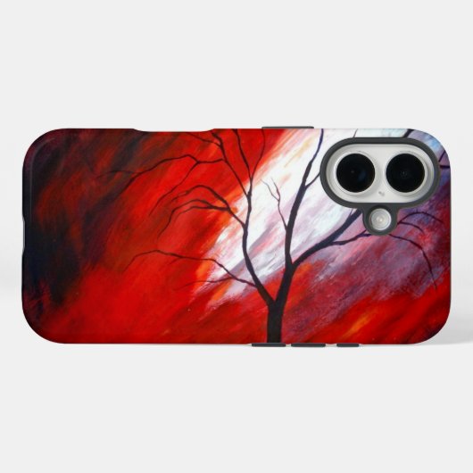 Coques Case-Mate iPhone Arbre Abstrait (Verso (horizontal))